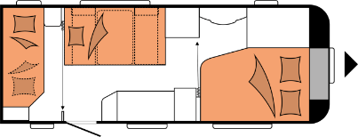 HOBBY De Luxe 540 KMFe - VELETRŽNÍ CENOVÁ NABÍDKA