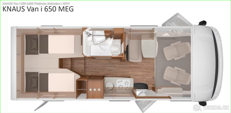 KNAUS VAN I 650 MEG - komisní prodej