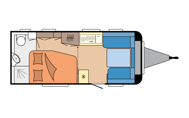 Hobby De Luxe 495 WFB - VELETRŽNÍ CENOVÁ NABÍDKA